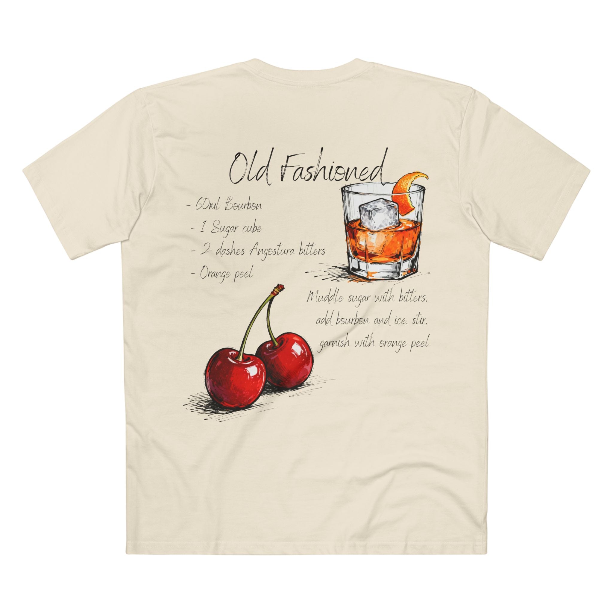 Old Fashioned Cocktail Tee