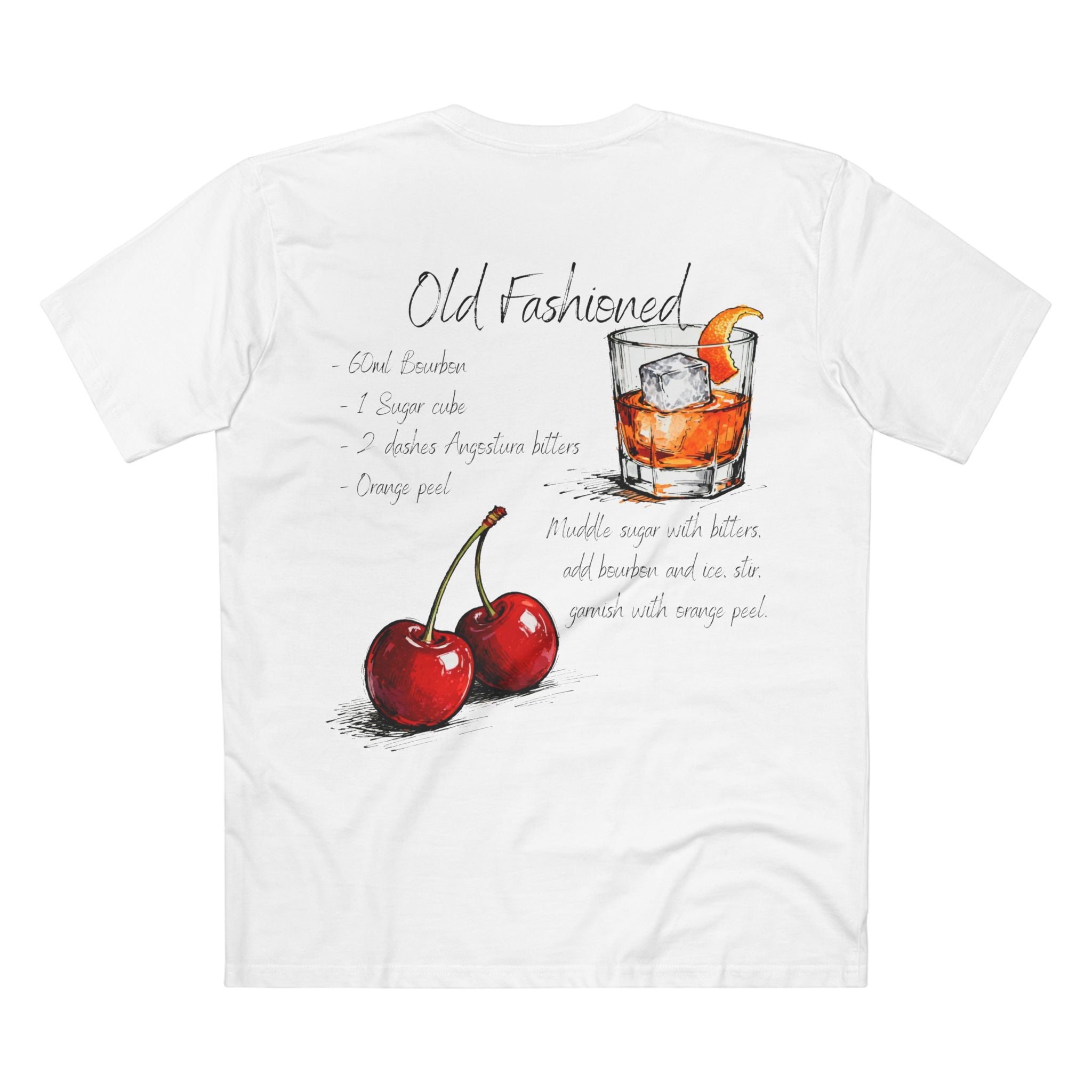 Old Fashioned Cocktail Tee